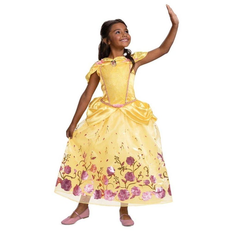 Disney Beauty and the Beast Belle Costume (XS, 3-4 years, Yellow) - Image 1